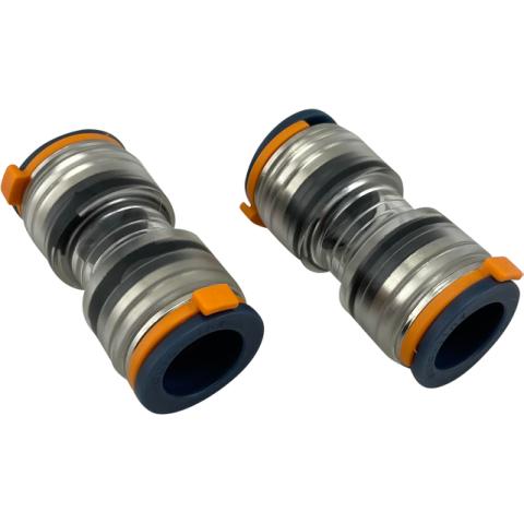 Dura-Line Connector Double 14mm Novofit Doppelsteckmuffe 14mm