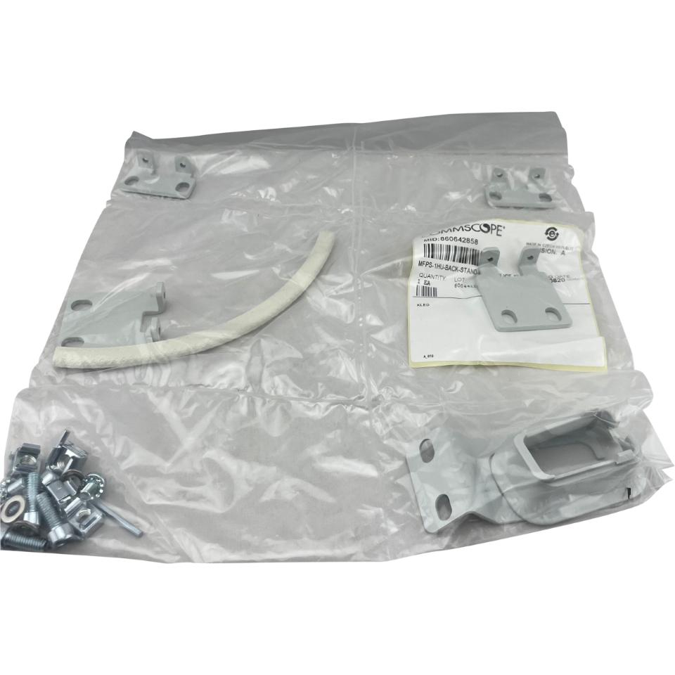 CommScope MFPS Skuffe 1HU 48 SC/UPC pigtails 12 farver ej monteret Patchkabler ud i højre side. Inkl. specialprint på frontlåg