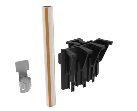 CommScope MSC Set of 4 crimp rings with adapter for 7 mm tubes, MSC-CR7 (DE)