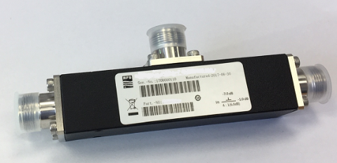 RFS 8dB/6:1 Unequal Power Divider/Tapper 555-6000MHz, 4.3-10 female, IP65, PIM 160dBc