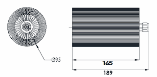 RFS Termination Load N male 100W 0-3.8GHz, Indoor, no PIM