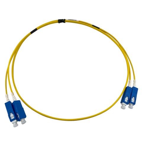 AFL Premium SC - SC G.657A1 YELLOW LSZH 2F 2.0mm ZDPX (DC Boot) 17M