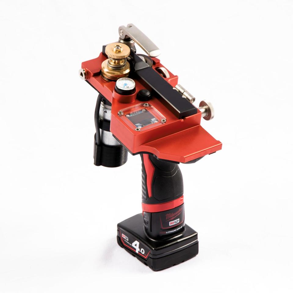 Jetting TriggAIR blæsemaskine til kabel 0,8-3mm og rør 3, 5, 7 og 8mm Max speed 150m/min Max pushing force 30N