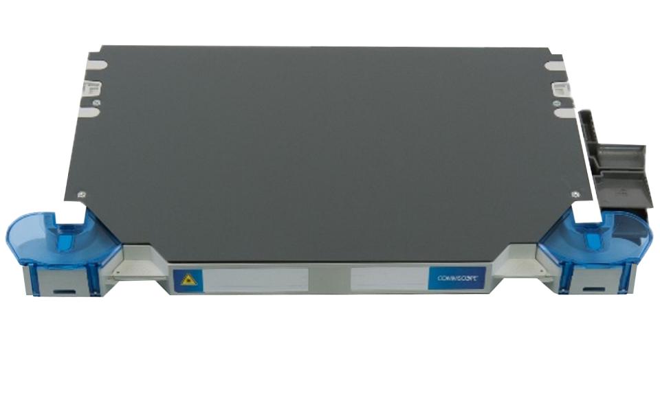 CommScope FACT V2 48 LC/UPC splidse/patch Farvede pigtails udgang til venstre EIA/TIA 598