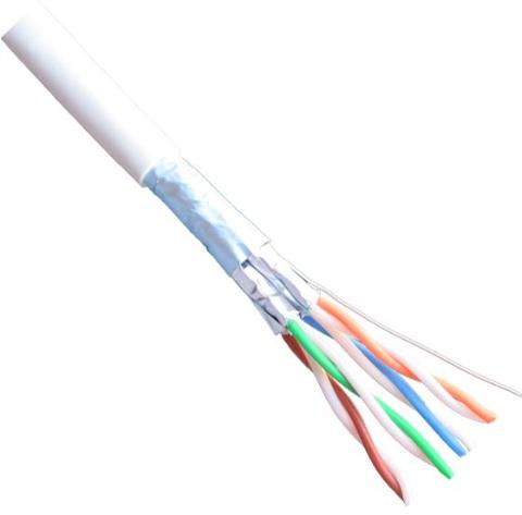 ECS F/FTP KAT.6A DCA 500m LSZH - Hvid