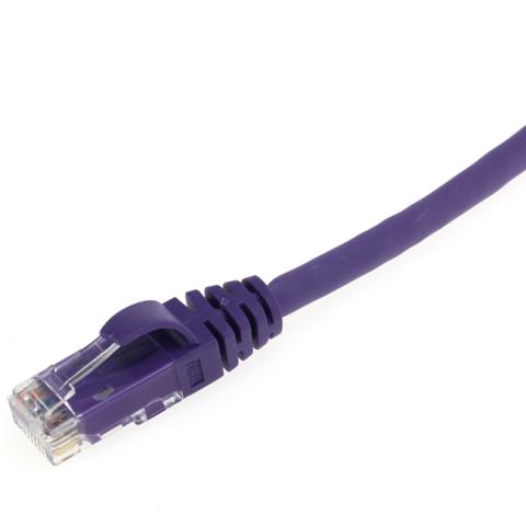 ECS Patchkabel Kat.6 - AW28 LSZH U/UTP 2,0m - Lilla