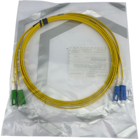 AFL Premium SC/UPC – SC/APC 3M G.657A1 YELLOW LSZH 2F 2.0mm ZDPX (DC Boot)
