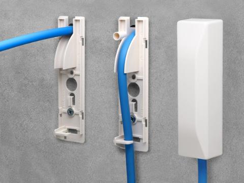 Filoform FttHentry90°1x10-12/2x7 Oberirdisch 160mm x 40mm x 40mm 6x entry cover 90° + MD+ cartridge 310ml