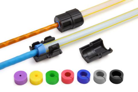 Filoform Duct seal 16mm / 10,0-8,0mm Gray 25 pcs/carton, Gas and Watertight up to 0,5 bar. Suitable for retrofitting.