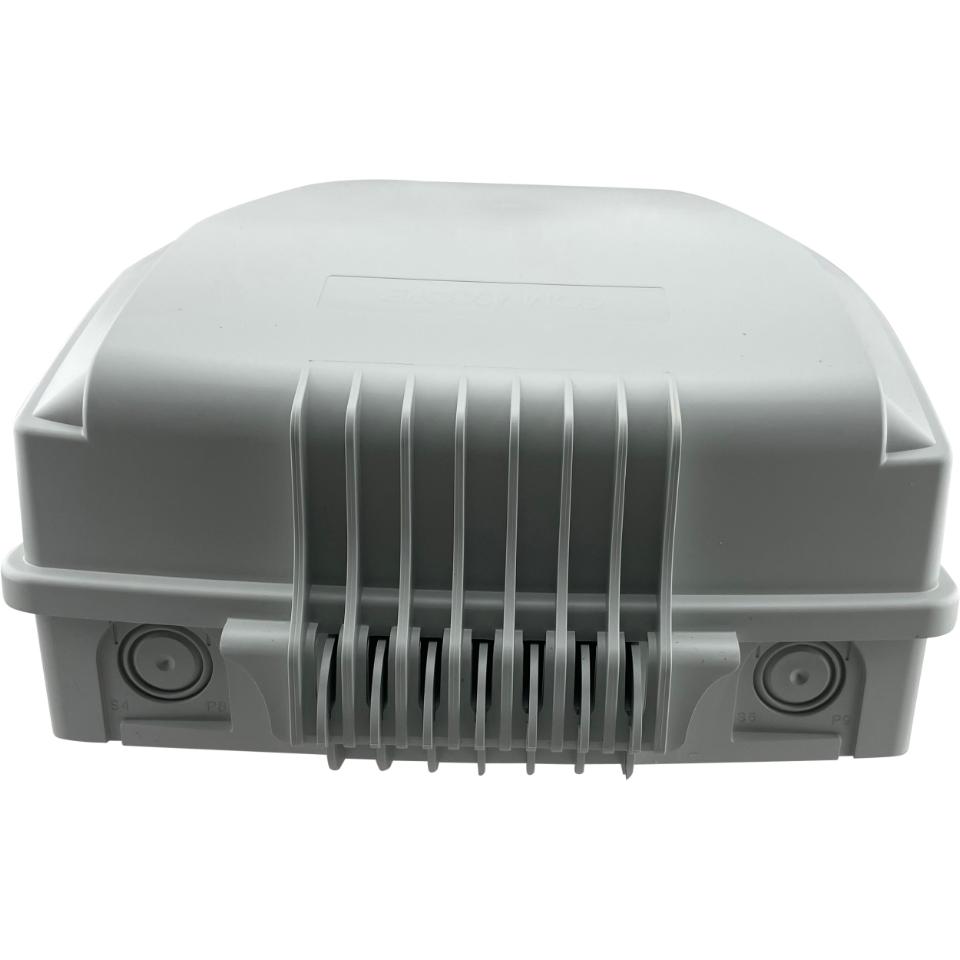 CommScope BUDI-S splidseboks til bolig/etageejendomme med 8x SE kort