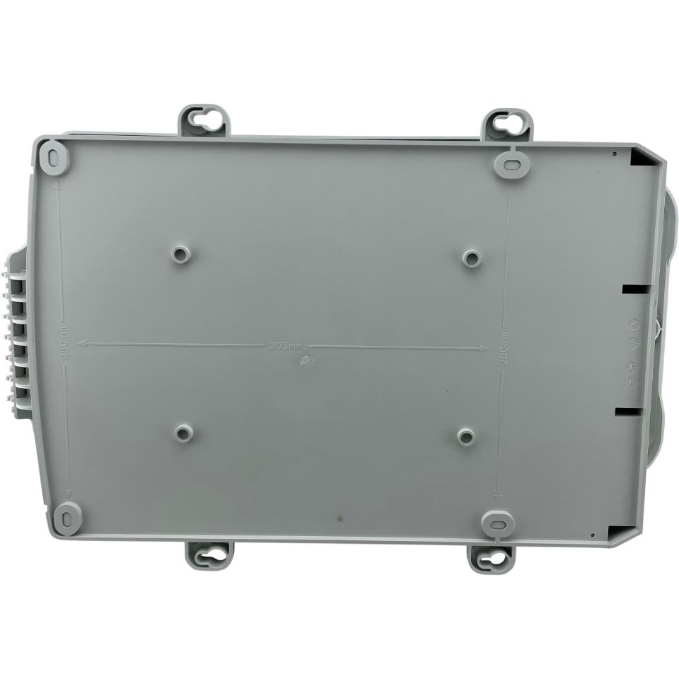 CommScope BUDI-S splidseboks til bolig/etageejendomme med 8x SE kort