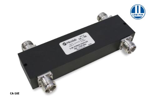 Microlab Hybrid Coupler 2x2 350-2700MHz 200W -161dBc 4.3-10 IP67