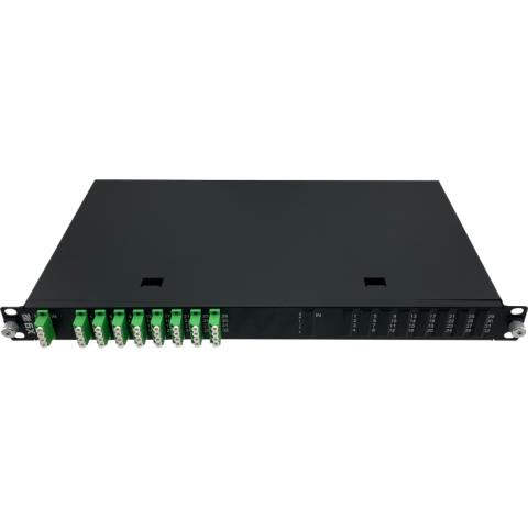 Splitterpanel 19" 1x 1:32 LC/APC grade B med quad adaptor