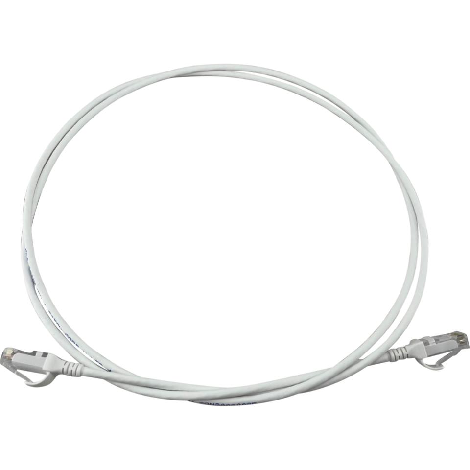 ECS Slim patch 3,5mm, Kat.6 AW28 LSZH U/UTP 0,5m