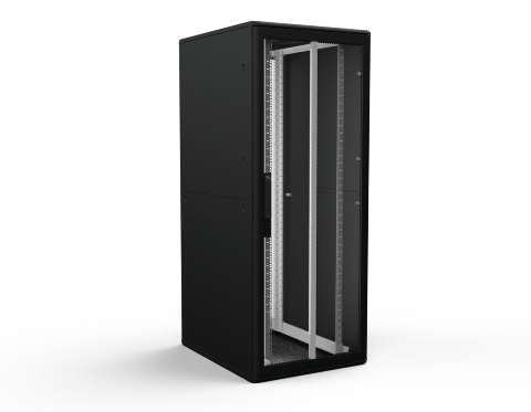 ENOC Data Center Rack S181220-S 800x1200x2000 mm 19"/ 42U, PR-Profiler foran/ba RAL9005