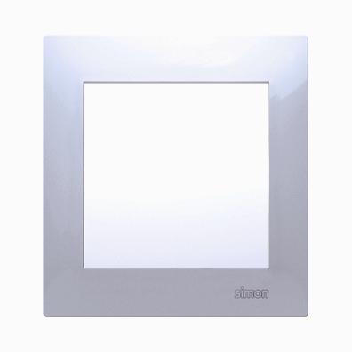 Krydsning 16A. Hvid. Inkl ramme. Toolless