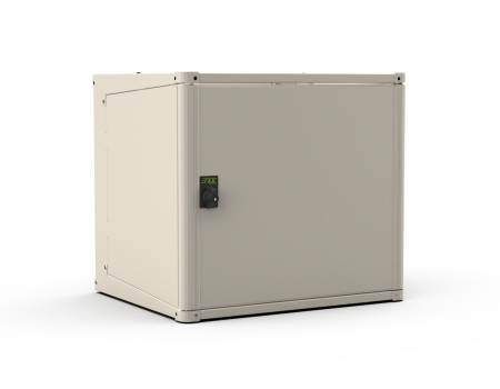 ENOC Vægskab NSVE 216-P 21HE, med metal låge H:999mm B:565mm D:635mm Døråbningsvinkel 180° Enoc System, Beige