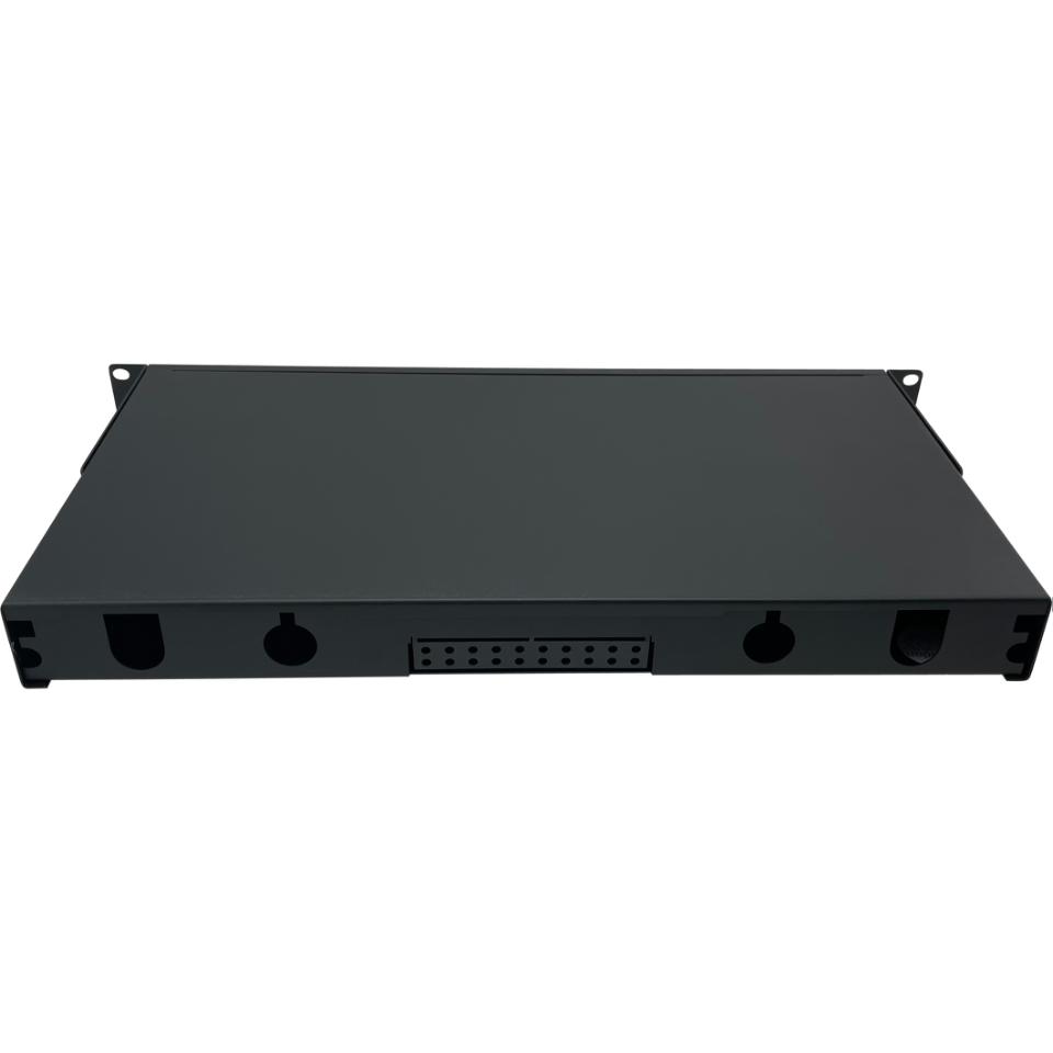 ECS 19 ODF Fiberpanel 1He 24xLC Duplex OM4 - komplet (Pre fix)