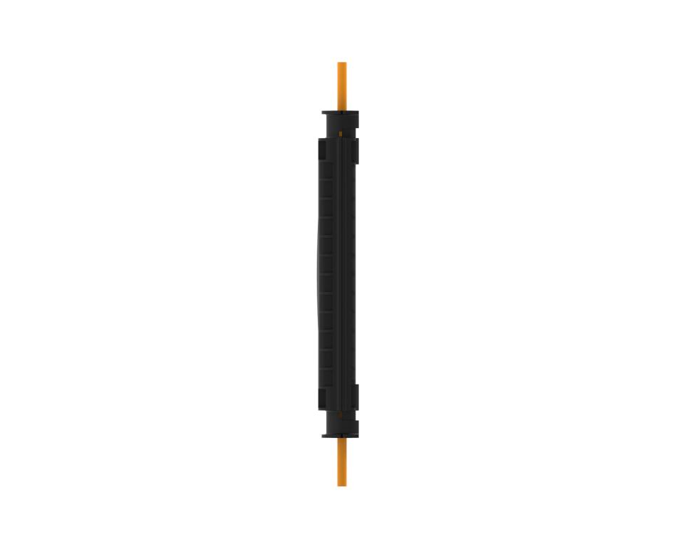 CommScope NOVUX™ Specialty Range Closure 10, splice only, no adapters, no splitters, 4 splices, SMOUV® 45mm splice protectors, black tie-wraps & silicon tape (Cable range: 2 - 6.2mm)