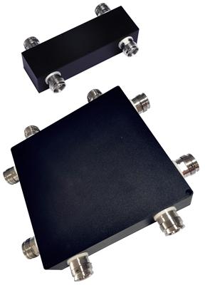 RFS 2*2 Hybrid Combiner, 555-6000MHz, N female, IP66, PIM 160dBc, >200W per port CDSE2x2-555/6000