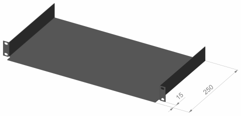 ENOC Modemhylde 19'' front beslag 