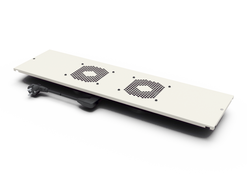 ENOC Ventilation kit, 2x fans, termostat, c13 tilslutning. 800mm