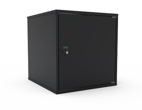 ENOC W3 Vægskab 12 HE Stål front Sort