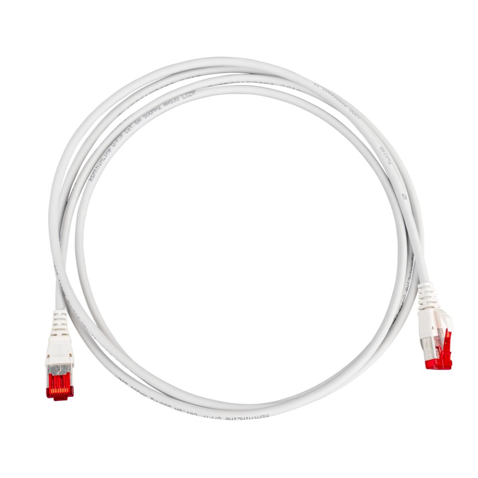 RdM Patchkabel Kat.6A 2M STP slim, grå