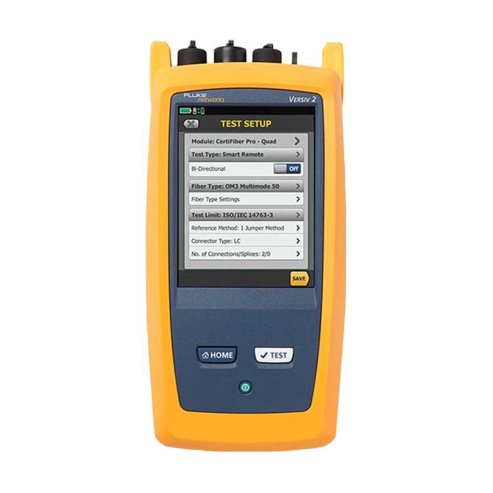 FLUKE CFP2-100-Q CertiFiber Pro Quad OLTS V2 med Wi-Fi m. 1 års Guld abonnement