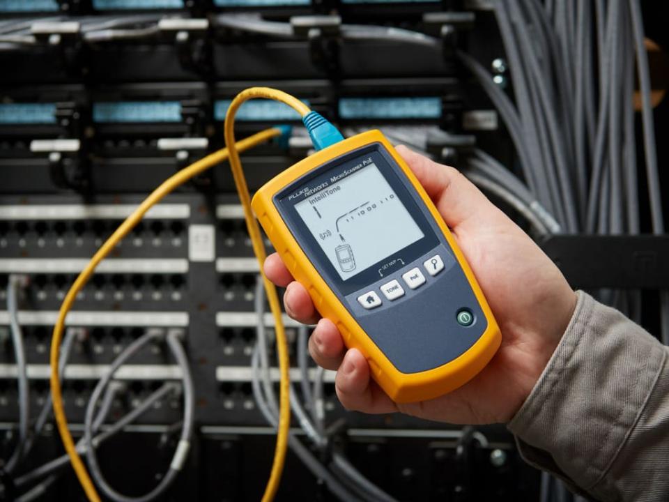 FLUKE MS-POE MicroScanner Power over Ethernet verifikator