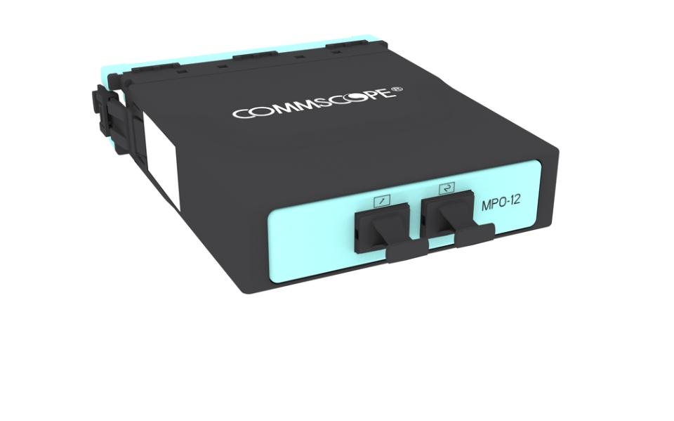 CommScope MPO to 24xLC Quick-fit cassette OM4 Straight