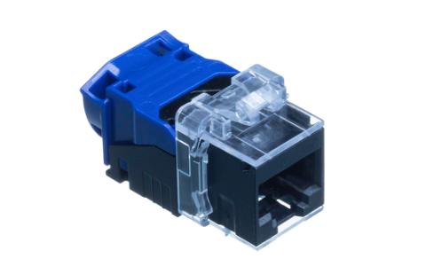 RdM RJ45 Kat.6 konnektor EL UTP, Keystone 100 stk. pr. pakke
