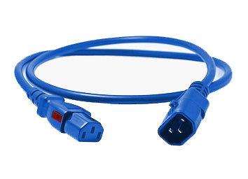 Enlogic 0.60m C13/C14 Wlock Locking Cord BLUE, 150 pcs. pack