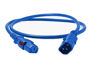 Enlogic 3.0m C13/C14 Wlock Locking Cord BLUE, 60 pcs. pack