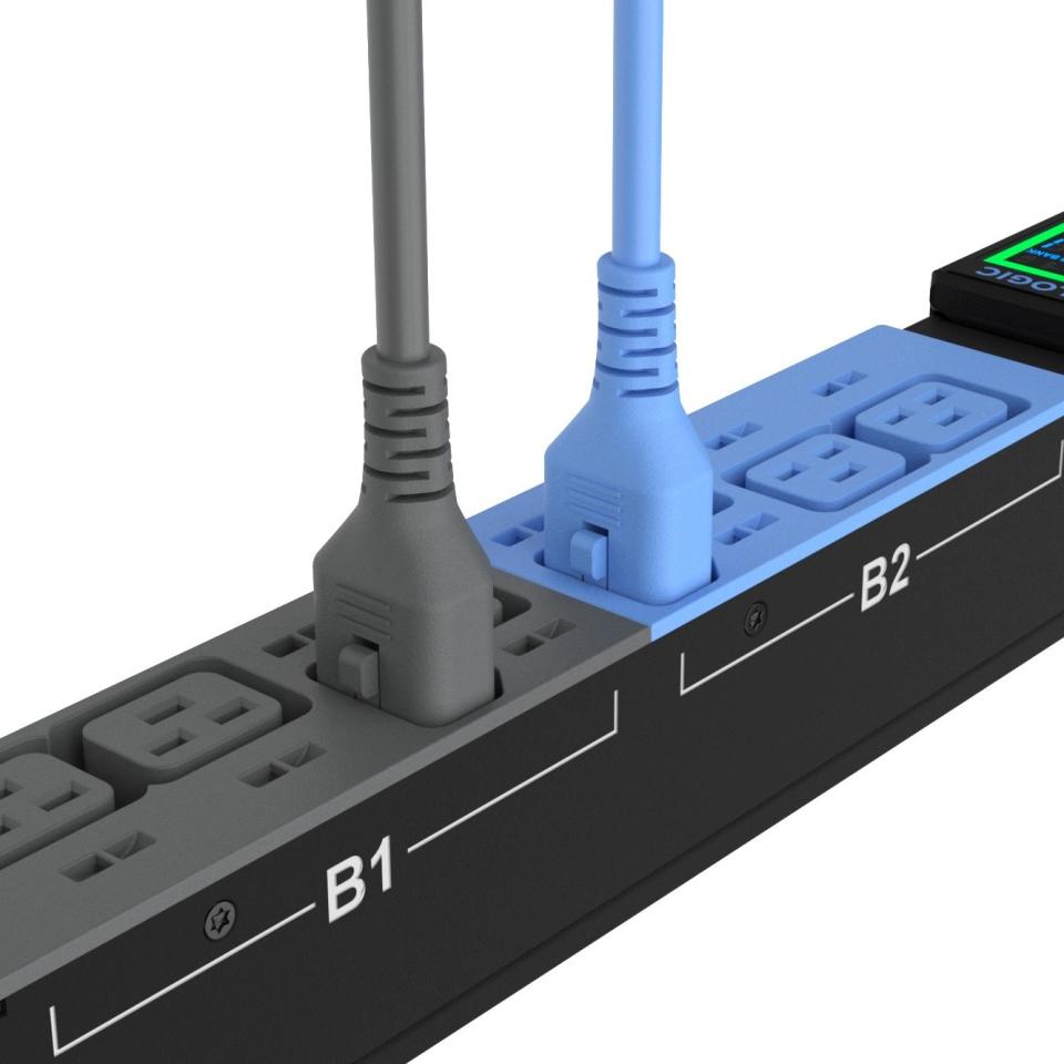 Enlogic 3.0m C13/C14 Wlock Locking Cord RED, 60 pcs. pack