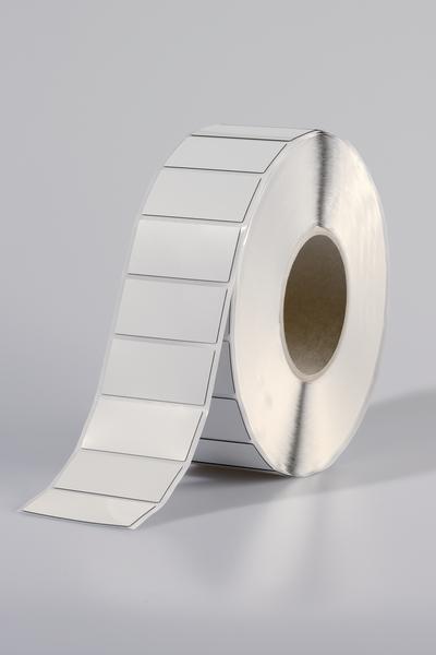 PANEL LABEL 13X7MM, HVID 1 rulle à 1.000 stk.