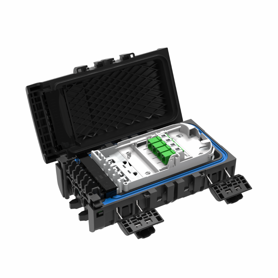 Compact Closure CommScope NOVUX™ CSC40 Compact Fiber Closure, splice only, no adapters ...