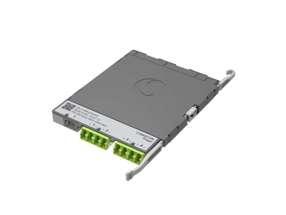 Commscope Tpsn Module CommScope Propel ULL Multimode OM5 MPO-08 front facing breakout module ...
