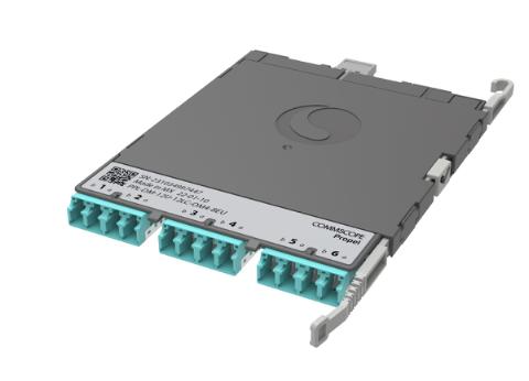 CommScope Propel ULL Multimode OM4 MPO-12 Distribution Module, 6 duplex LC to 1X12f MPO/PC non-pinned, Method B Enhanced