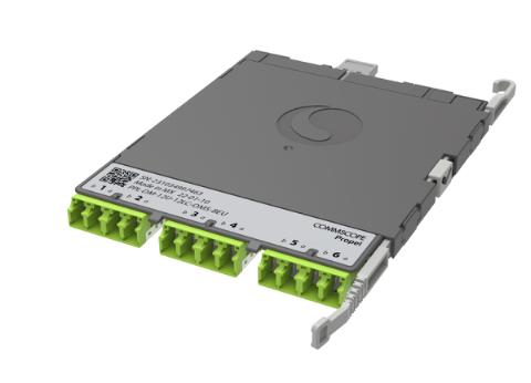 CommScope Propel ULL Multimode OM5 MPO-12 Distribution Module, 6 duplex LC to 1X12f MPO/PC non-pinned, Method B Enhanced