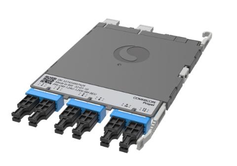 CommScope Propel ULL Singlemode MPO-12 Distribution Module, 12SN to 2X12f MPO/APC non-pinned, Method B Enhanced