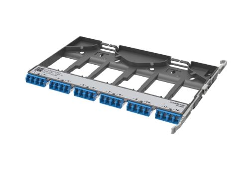 CommScope Propel pass-through adapter pack, singlemode, 12 duplex LC/UPC ports