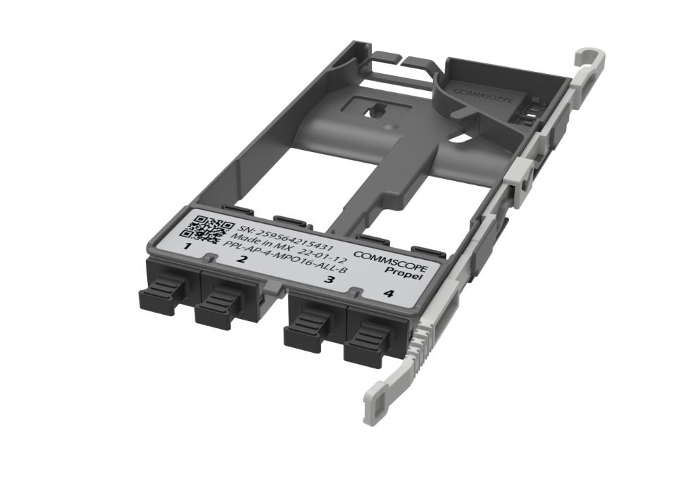 CommScope Propel pass-through adapter pack, 4 MPO16 ports, Type B ...