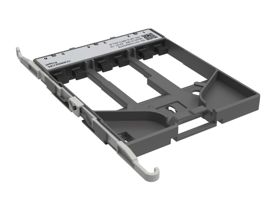 CommScope Propel pass-through adapter pack, 6 MPO8-12-24 ports, Type B ...