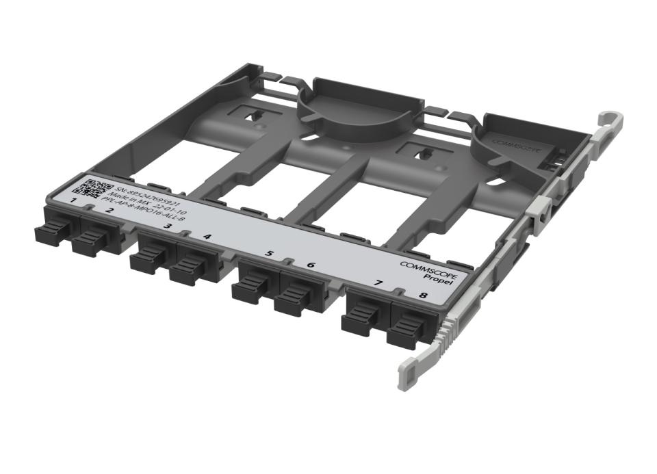 CommScope Propel pass-through adapter pack, 8 MPO16 ports, Type B ...