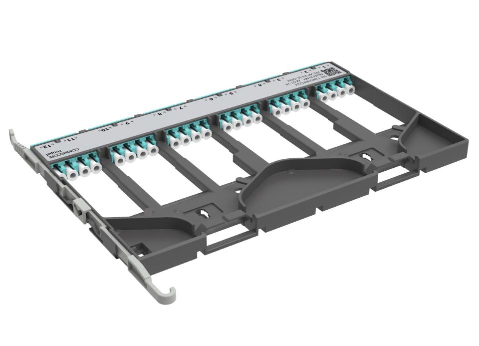 CommScope Propel pass through adapter pack, multimode OM4, 12 duplex LC ...