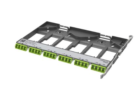 CommScope Propel pass-through adapter pack, multimode OM5, 12 duplex LC ports