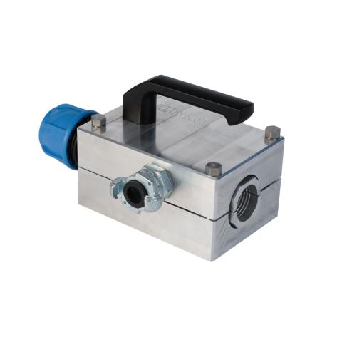 Jetting Y-Block HD for overblowing 25-50mm duct Incl. 2 x Duct Adaptor Alu 32mm+40mm incl. 2 x Plast Adaptor 32+40 Incl. 1 x rubber seal