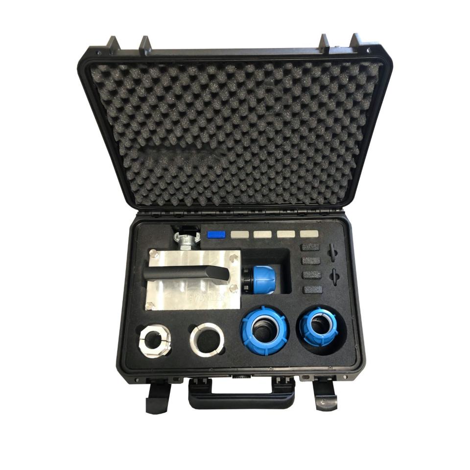 Jetting Y-Block HD for overblowing 25-50mm duct Incl. 2 x Duct Adaptor Alu 32mm+40mm incl. 2 x Plast Adaptor 32+40 Incl. 1 x rubber seal