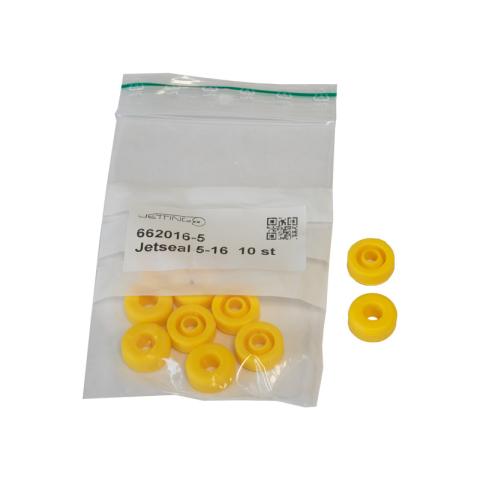 Jetting Jetseal Divisible Cable sealing 5,0mm OD 16mm for V0/V0-HD Machines Bag: 10 pcs, Color: Yellow